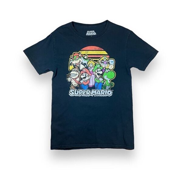 Super Mario Brothers Graphic Tee Sz S - Picture 3 of 9